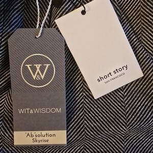 Wit & Wisdom Chevron Pattern Pants